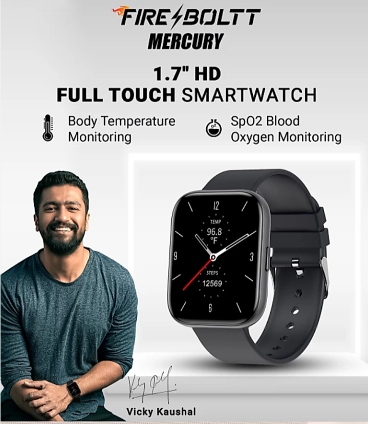 Fire Boltt Mercury Smartwatch (Including Shipping) Original Product