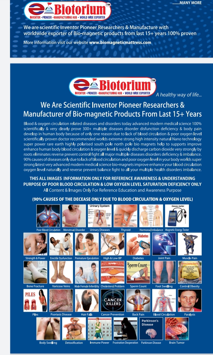 Bio mattress pad Rs 14,900Water nergy pad 2, wrist band 2, 6