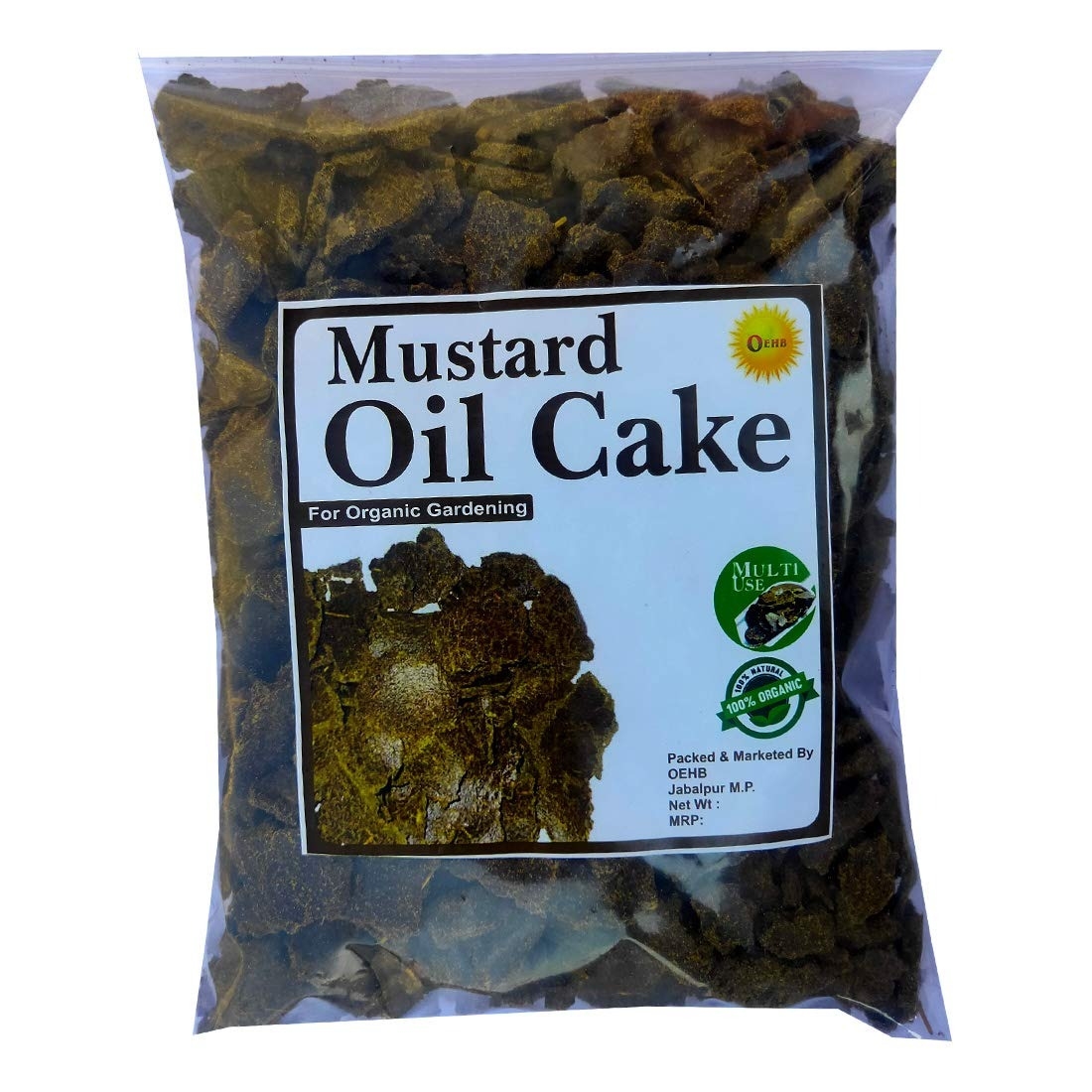 OEHB Mustard Cake Fertilizer for Plants Growth, 900G