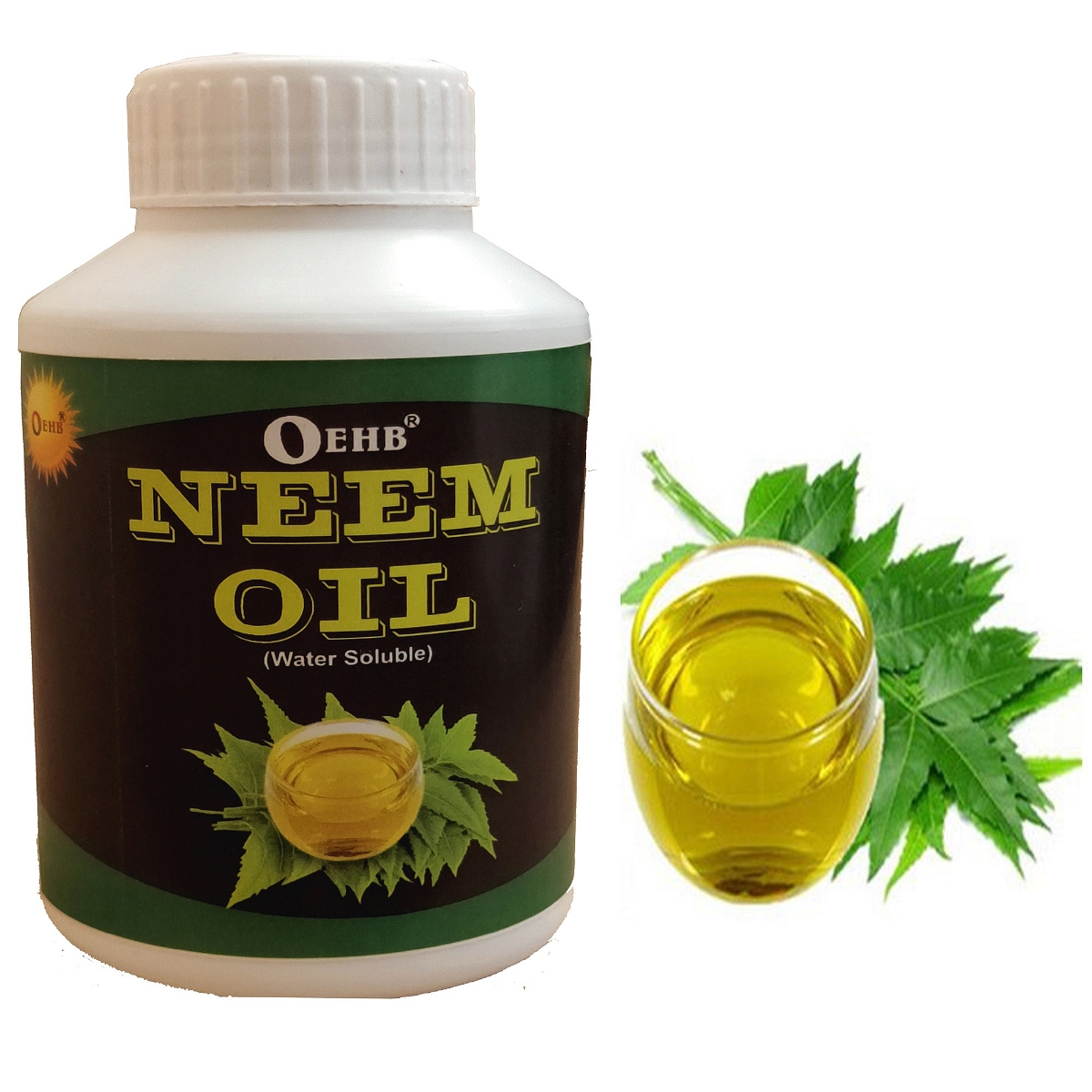 OEHB Organic Cold Pressed ,Pure Neem Oil for spray on Plants & Garden 250 ml