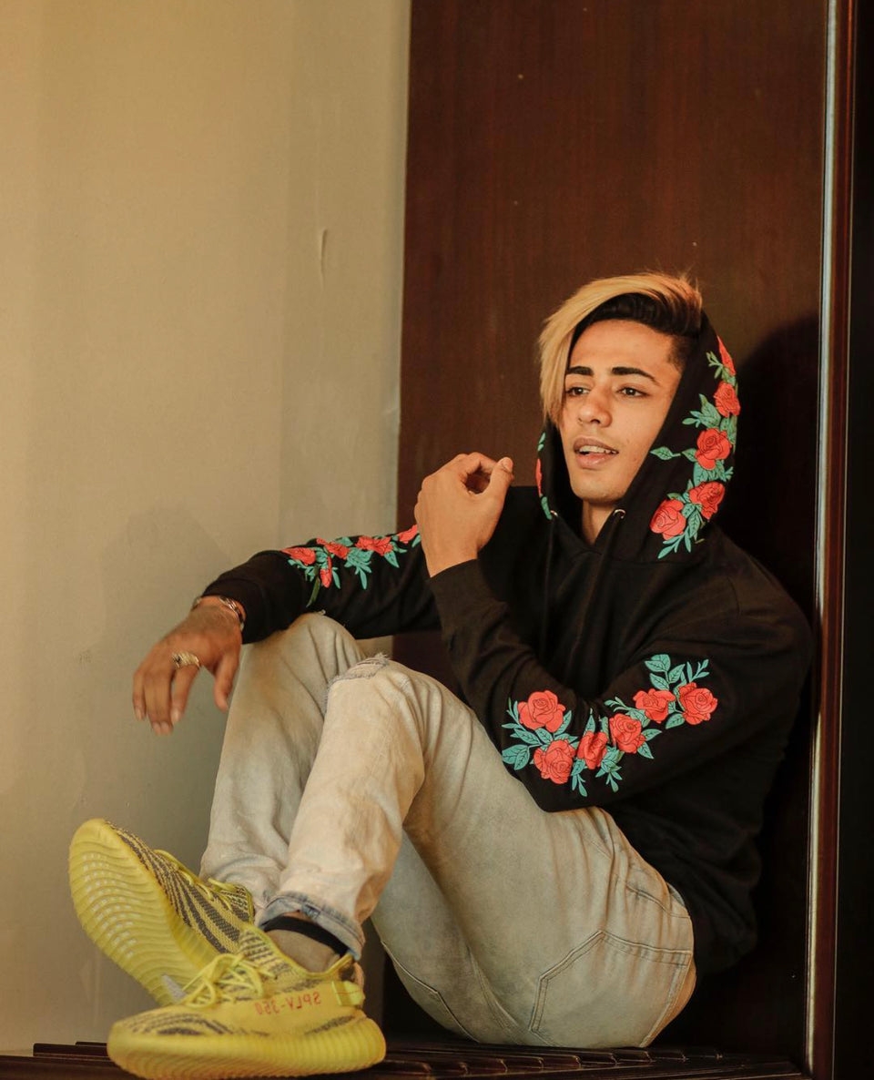 Danish Zehen FLORAL HOODIE