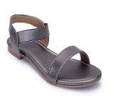 Flat Sandal -6 Pair set(₹165/Pair) - Grey