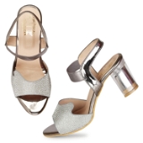 Glass heel- 6 Pair Set(₹351 /Pair) - Grey