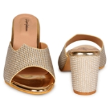 Heel slipper- 6 Pair set(₹306 /Pair) - Golden