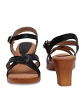 Heel Sandals-6 Pair Set(₹275/Pair) - Black