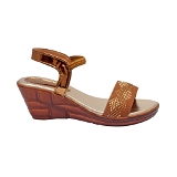 Wedges sandals-6 Pair Set(₹234/Pair) - Copper