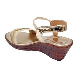 Wedges sandals-6 Pair Set(₹234/Pair) - Golden
