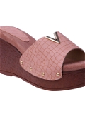 Platform Slipper -6 Pair Set(₹288/Pair) - Pink
