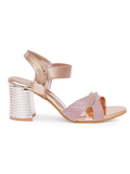 Heel sandal -6 Pair Set(₹342/Pair) - Pink
