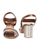Heel sandal -6 Pair Set(₹342/Pair) - Copper