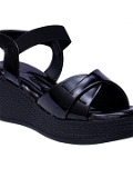 Platform sandal -6 Pair Set(₹234/Pair) - Black