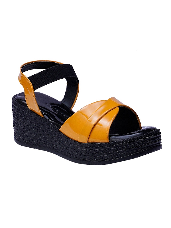 Platform sandal -6 Pair Set(₹234/Pair) - Yellow