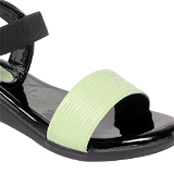 Flat Sandal 6 Pair Set(₹218/Pair) - Seagreen