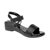 Sandals 6 Pair Set (₹218/ Pair) - Black