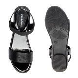 Sandals 6 Pair Set (₹218/ Pair) - Black