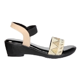 Flat sandal 6 pair set (₹234/Pair) - Cream