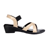 Flat sandal 6 pair set(₹ 218/ Pair) - Cream