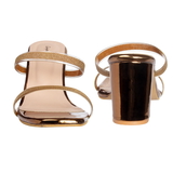 Heel Slipper 6 Pair Set(₹ 293/ Pair) - Copper