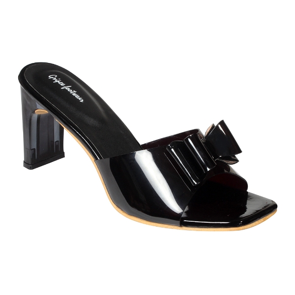  Heel slipper -6pair set (₹331/Pair) - Black