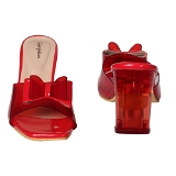 Heel slipper -6pair set (₹331/Pair) - Red