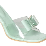 Heel slipper -6pair set (₹331/Pair) - Sea green