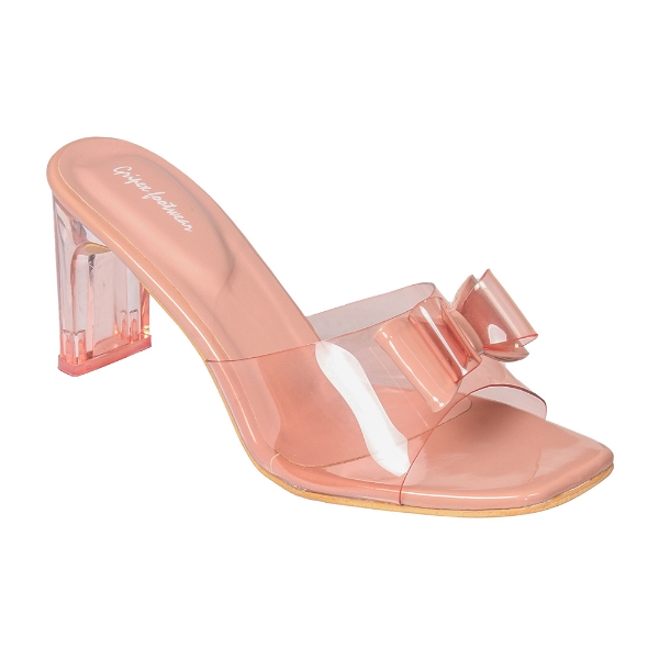 Heel slipper -6pair set (₹331/Pair) - Peach