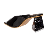 Triangle heel- 6PairSet(₹289/Pair) - Black