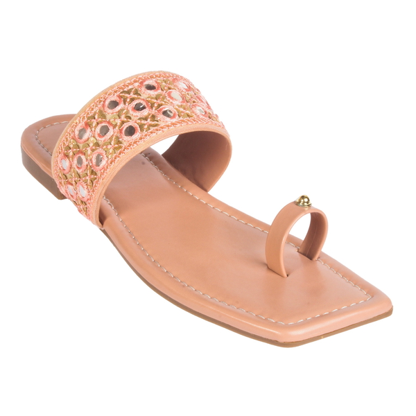 Flat tshape- 6 pair set (₹176/Pair) - Pink