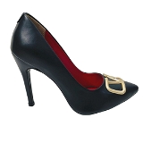 Black heel - 6 Pair set - Black