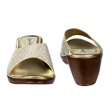 Fancy slipper 6pair set(₹238/pair) - Golden