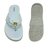 Flat arba slipper 6 pair set(₹265/Pair) - Ice blue