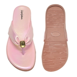 Flat arba slipper 6 pair set(₹265/Pair) - Peach pink