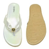 Flat arba slipper 6 pair set(₹265/Pair) - Pearl cream