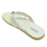 Flat arba slipper 6 pair set(₹265/Pair) - Pearl cream
