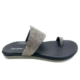 Flat slipper(6 pair set)₹ 238/pair - Black Grey