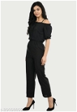 GWWa-139098899 Pretty Modern Women Jumpsuits - Black, L
