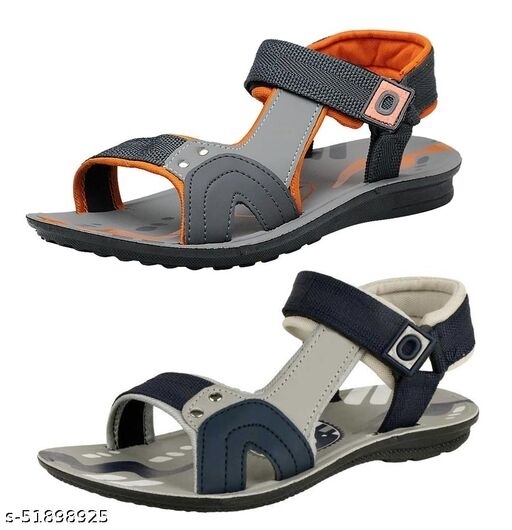 GFa-51898925 Liboni Combo Pack Of 2 Synthetic leather Sandals - P-A, IND-8