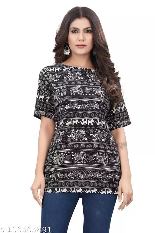 GTCa-106565891 Top and Tunics - Black, L