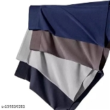 GIWa-196836583 Men Ice Silk Lycra Underwear (Pack of 3)  - P-🅰️, XL