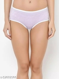 GIWb-52609566 PARKHA Striped Design Comfortable Regular Panty For Women  - Multicolour, XL