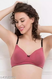 GIWb-43075805 Clovia Cotton Padded Non-Wired Multiway T-shirt Bra - Cranberry, 32-🅱️