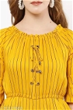 GWWa-81107895 Striped jumpsuit - Yellow, L