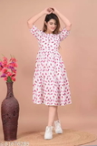 GWWb-81676284 Beautiful Designer Skater Casual Dress - Tickle Me Pink, XL