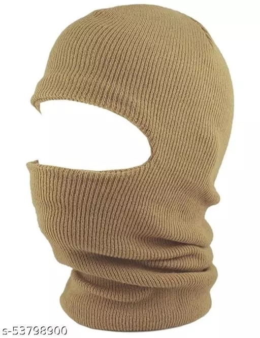 GWSc- 53798900 Monkey Cap Beige - Teak, Free Size