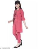 GKb- 60552081 Girls Cotton Blend Jumpsuits Pack Of 1 - Froly, 13-14 Years
