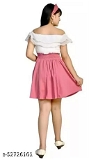 GKb- 52726101 Trendy Girls Pretty Comfy Cute White Pink Frocks & Dresses  - Froly, 7-8 Years