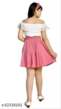 GKb- 52726101 Trendy Girls Pretty Comfy Cute White Pink Frocks & Dresses  - Froly, 11-12 Years