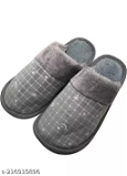 GWSc- 216935896 Totalique Casual Flip Flop Slipper For men and women* - Gray, IND-9