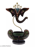 GHDb-148070423 Vinayaka/ Ganesha/ Ganpati Ji Iron Table - P-A, Free Size