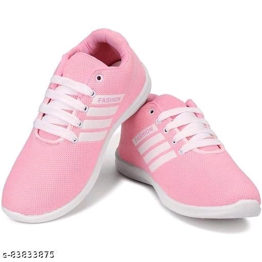 GFb-83833875 Vrino Pink Sport Shoes For Girls and Women - P-A, IND-6